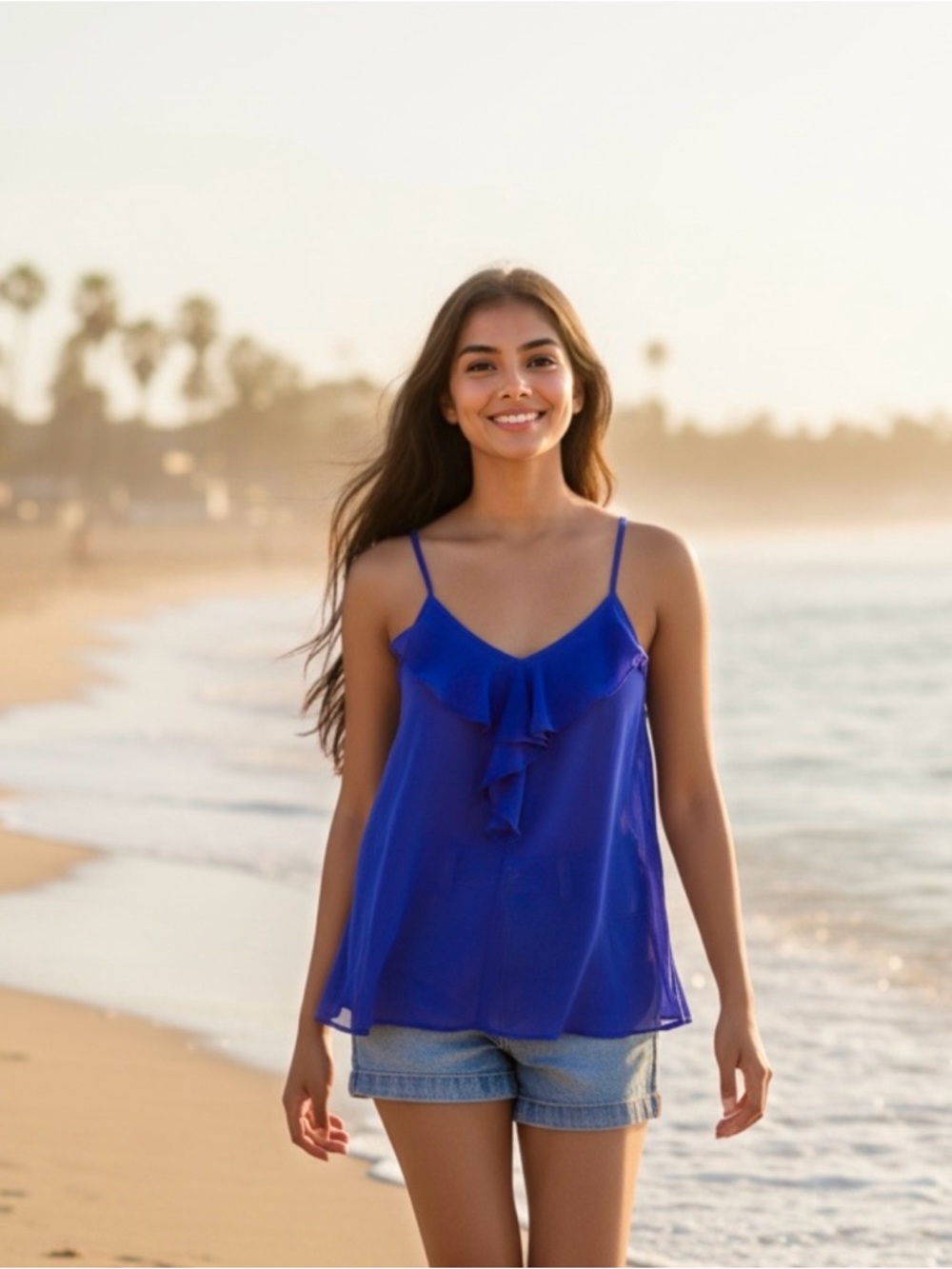 Charlotte Russe - Ruffle Camisole